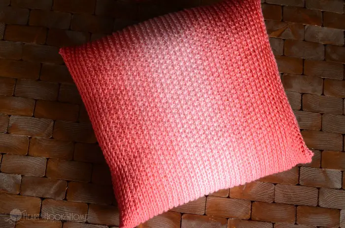 ombre throw pillow cover