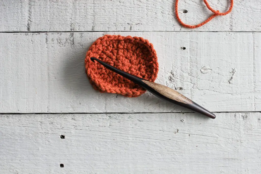 Attach yarn here to begin joining panels.