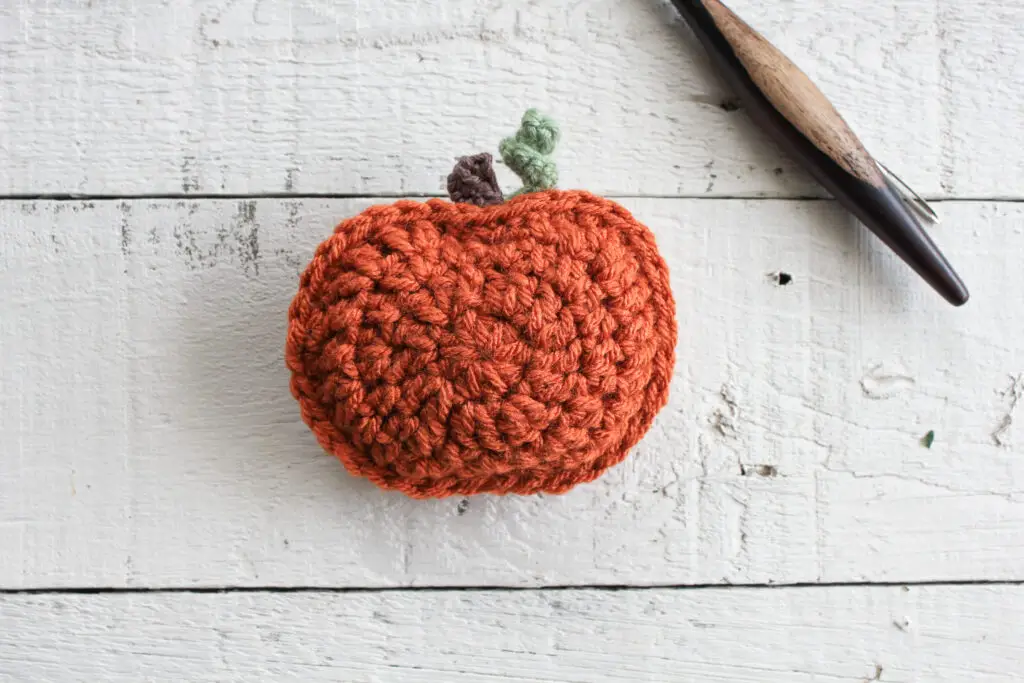 Completed pumpkin