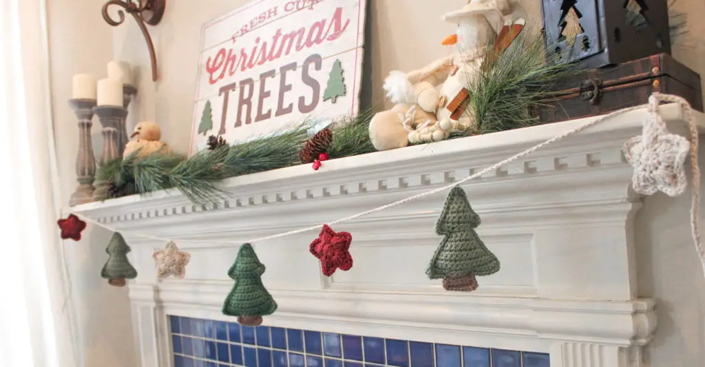 Crochet Christmas Garland Free Crochet Pattern