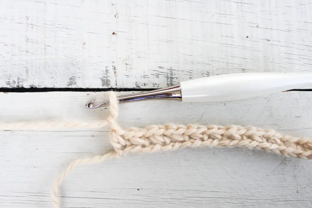 The Ch 1 turning chain will look like a ch 2.