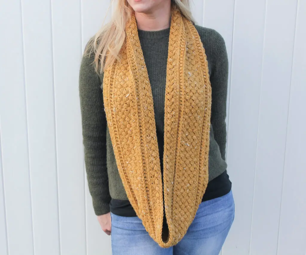 Crochet Infinity Scarf