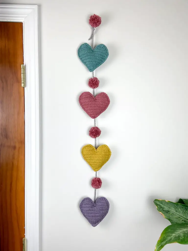 crochet hearts